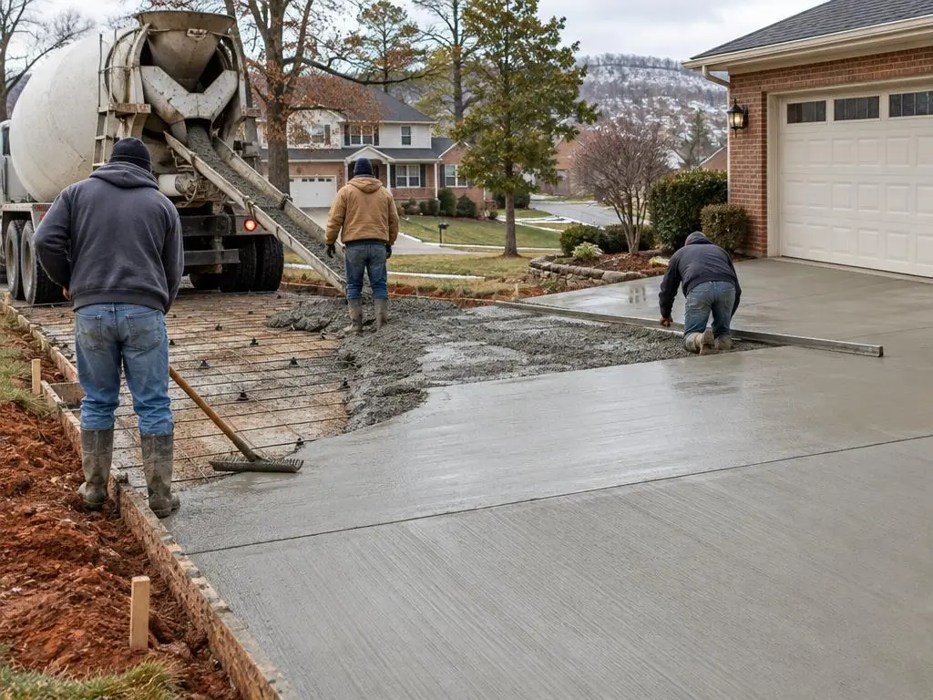 Concrete Driveways in Bowling Green, KY